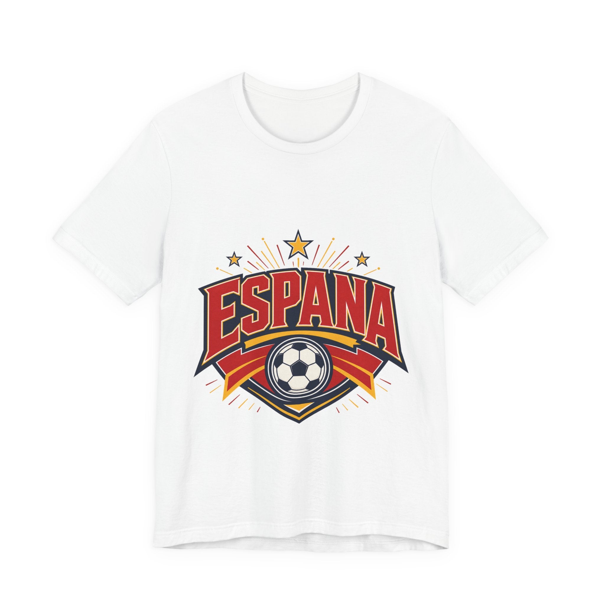 Spain Soccer Fan T-Shirt | Spain Fan Tee | Espana Soccer Supporter Shirt