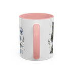 Norwegian Fjords Coffee Mug | Travel Destination Souvenir Gift | Accent Color Ceramic 11oz 15oz
