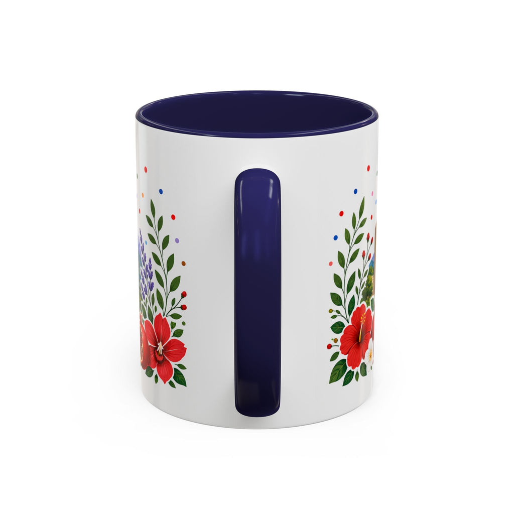 Azerbaijan Coffee Mug | Travel Souvenir Accent Mug | Place Gift Ceramic Cup 11oz 15oz