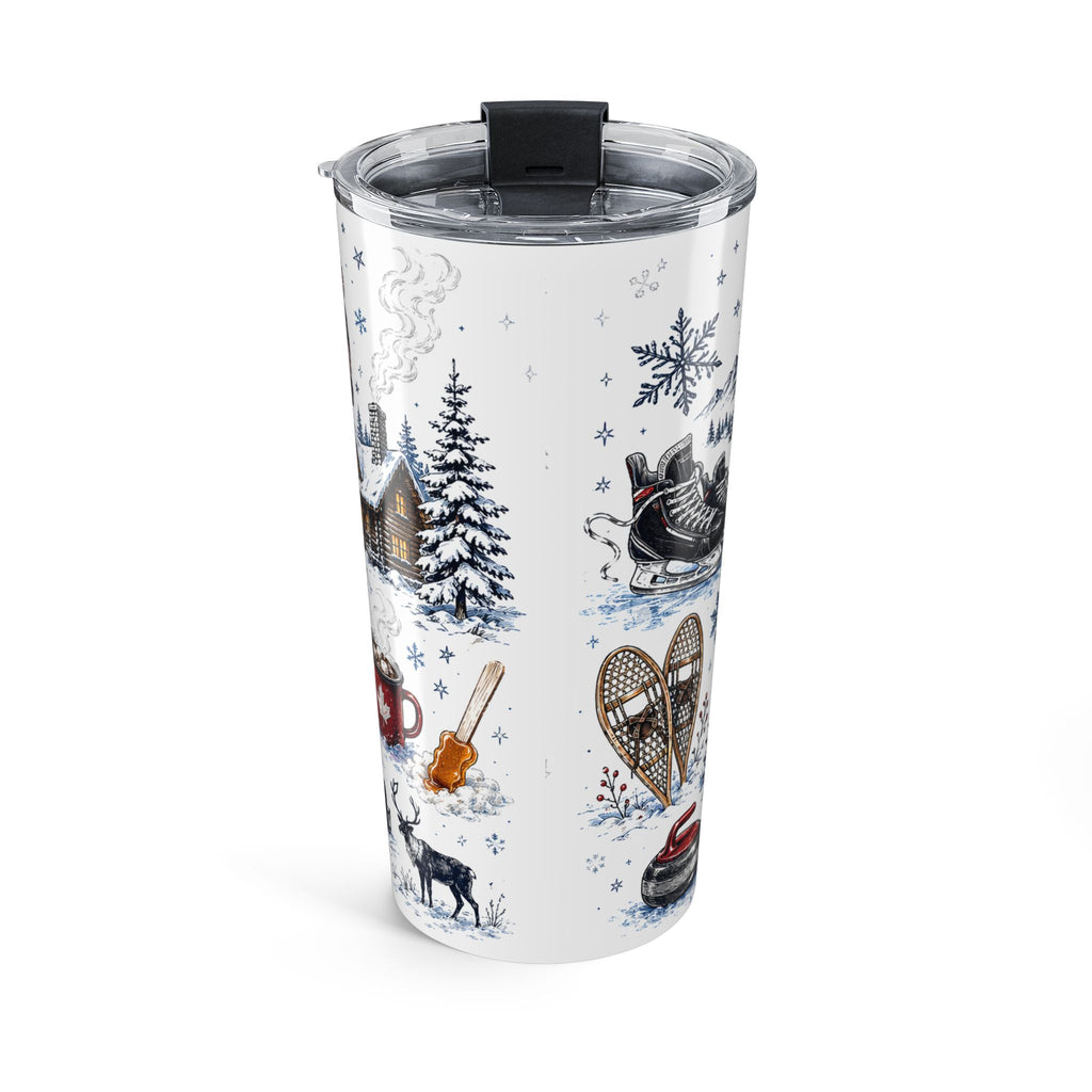 Great White North 20oz Tumbler | Canadian Pride Gift | Insulated Stainless Steel Travel Cup