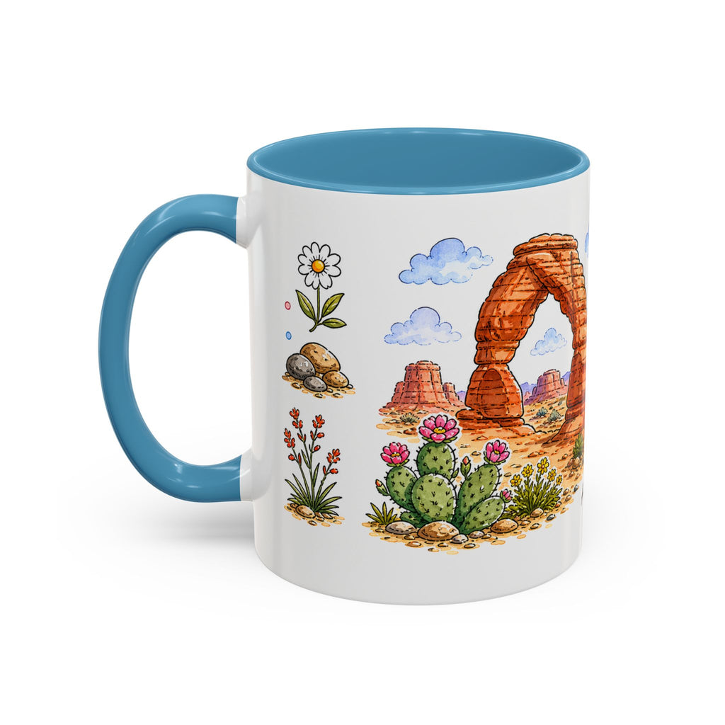 Arches National Park Mug | US Travel Souvenir Accent Coffee Mug | 11oz 15oz Ceramic Cup