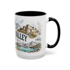 Skardu Valley Mug, Pakistan Travel Souvenir, Bucket List Gift, Accent Ceramic Coffee Mug 11oz 15oz