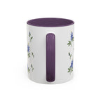 Texas Bluebonnet Mug, State Flower Floral Coffee Cup, 11oz Botanical Gift
