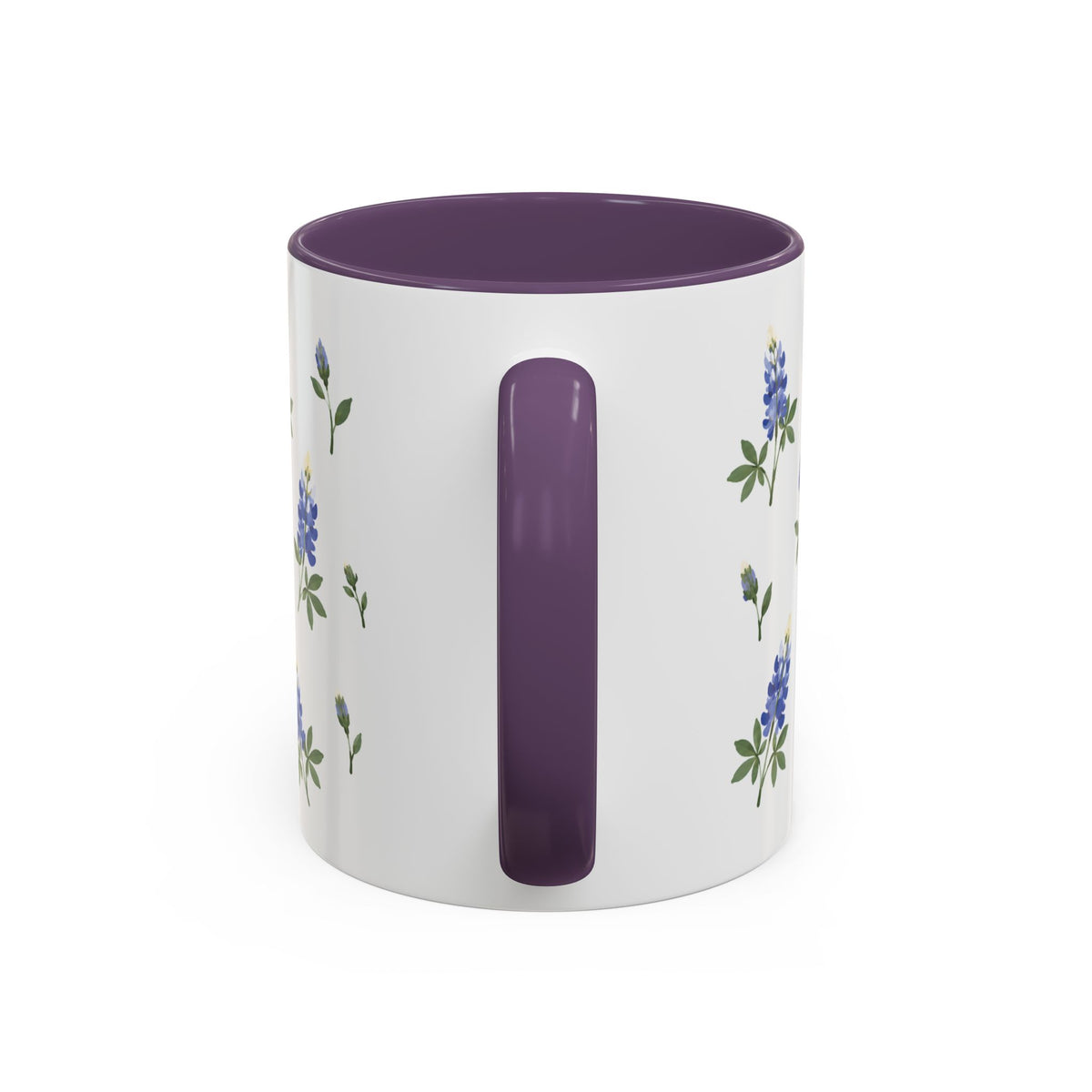 Texas Bluebonnet Mug, State Flower Floral Coffee Cup, 11oz Botanical Gift