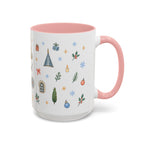 Istanbul Christmas Mug | Watercolor Travel Souvenir | Holiday Gift | Accent Ceramic Coffee Cup 11oz 15oz