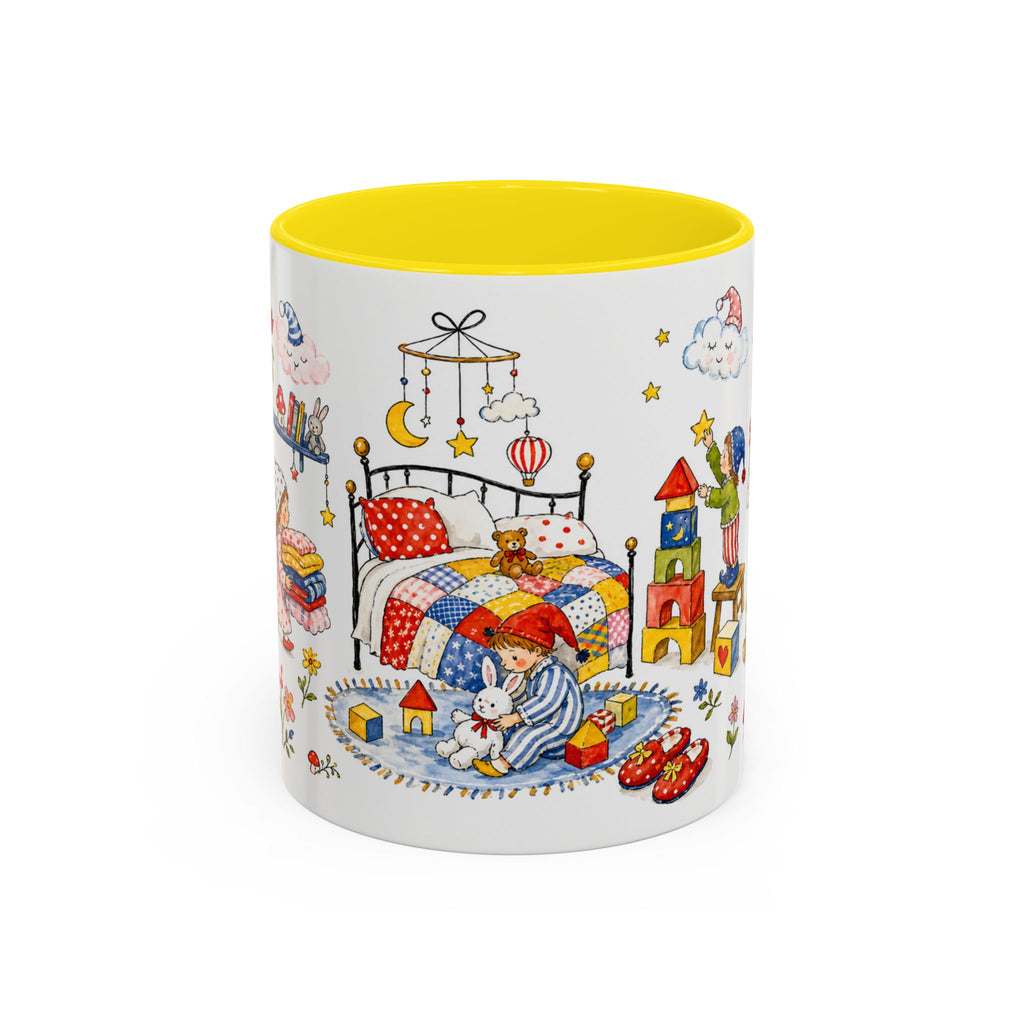 Bedtime Toy Room Fairytale Mug | Storybook Accent Coffee Mug | EveryLegend