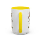 Lahore Coffee Mug | Pakistan Souvenir Travel Gift | Accent Color Ceramic 11oz 15oz
