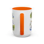 Salzburg Illustrated Travel Mug | City Souvenir Accent Coffee Mug | 11oz 15oz Ceramic Cup