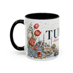 Turkey Home Country Mug | Moving Away Gift | Long Distance Friendship | 11 oz 15 oz Accent Mug
