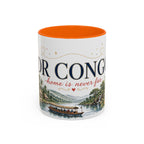 DR Congo Home Country Mug | Moving Away Gift | Long Distance Friendship | 11 oz 15 oz Accent Mug