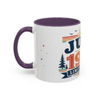 Custom Retro Birthday Mug | Personalized Month Year Gift (11oz 15oz)