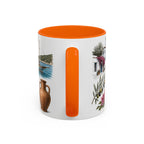Mugla Coffee Mug | Turkey Travel Souvenir | Vintage Illustrated City Gift | 11 oz 15 oz Accent Mug