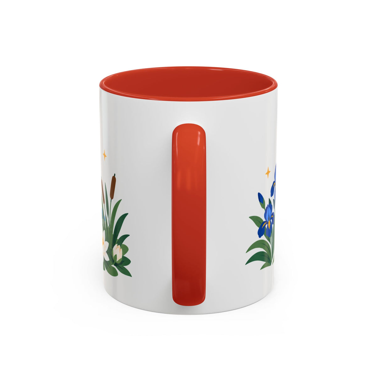 Aquarius Zodiac Coffee Mug | Water Bearer Design | Astrology Birthday Gift | 11 oz 15 oz Ceramic Accent Mug