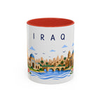 Iraq Coffee Mug | Travel Souvenir Accent Mug | Place Gift Ceramic Cup 11oz 15oz