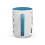 Mr Fix It Coffee Mug | Father's Day Gift for Dad | Accent Color Ceramic 11oz 15oz