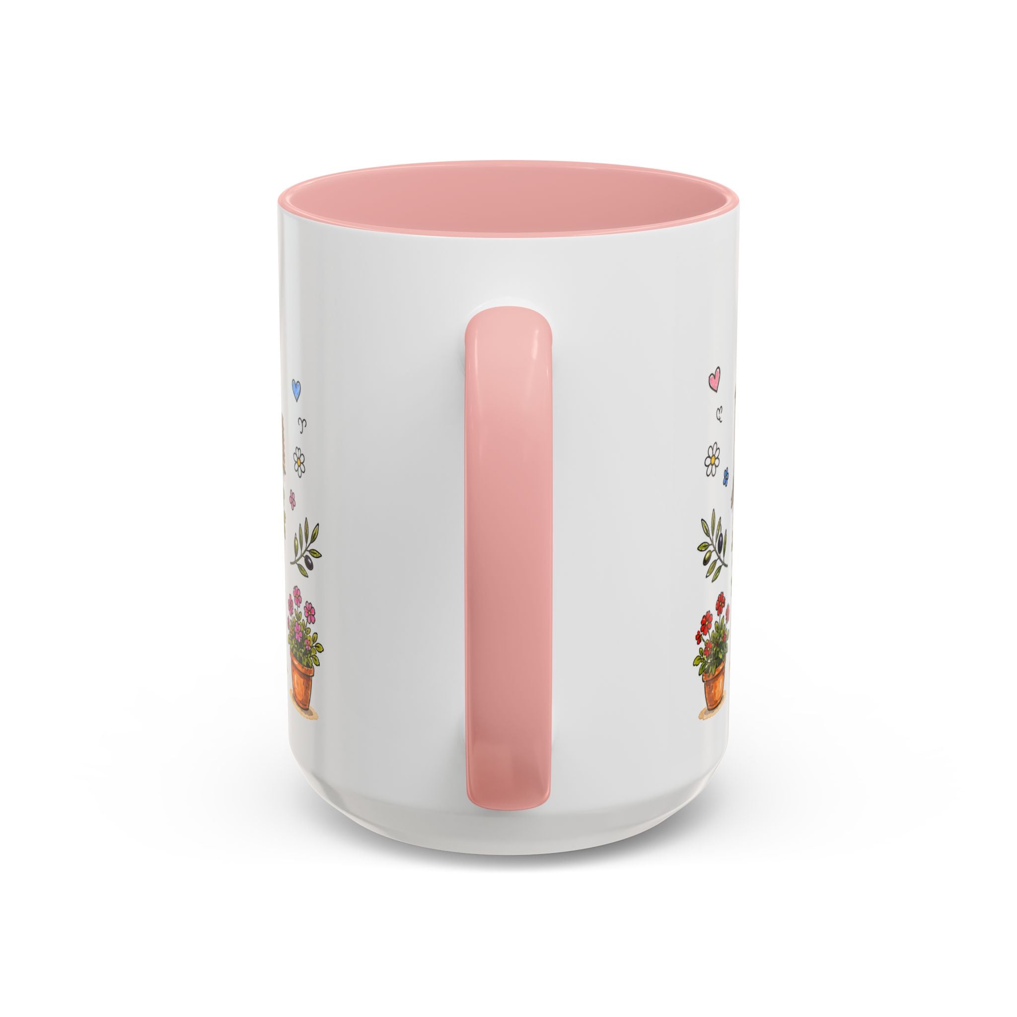 Alberobello Illustrated Travel Mug | Italy Souvenir Accent Coffee Mug | 11oz 15oz Ceramic Cup
