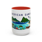 American Samoa Coffee Mug | Travel Souvenir Accent Mug | Country Gift Ceramic Cup 11oz 15oz