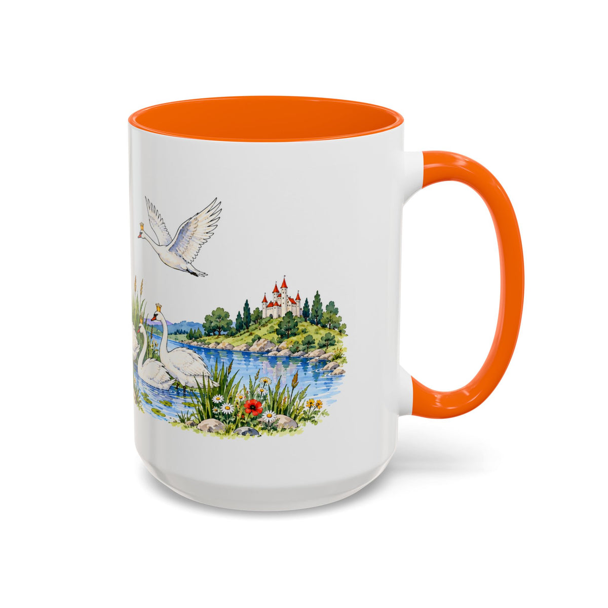 The Wild Swans Mug | Storybook Fairy Tale Accent Coffee Mug | EveryLegend