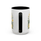 South Carolina State Mug | Botanical Map Accent Cup (11oz 15oz)