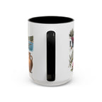 Mugla Coffee Mug | Turkey Travel Souvenir | Vintage Illustrated City Gift | 11 oz 15 oz Accent Mug