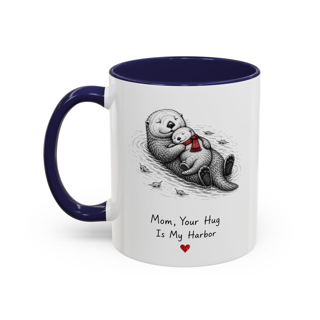 Otter Mom Coffee Mug | Safe Harbor Hug | Mother's Day Gift