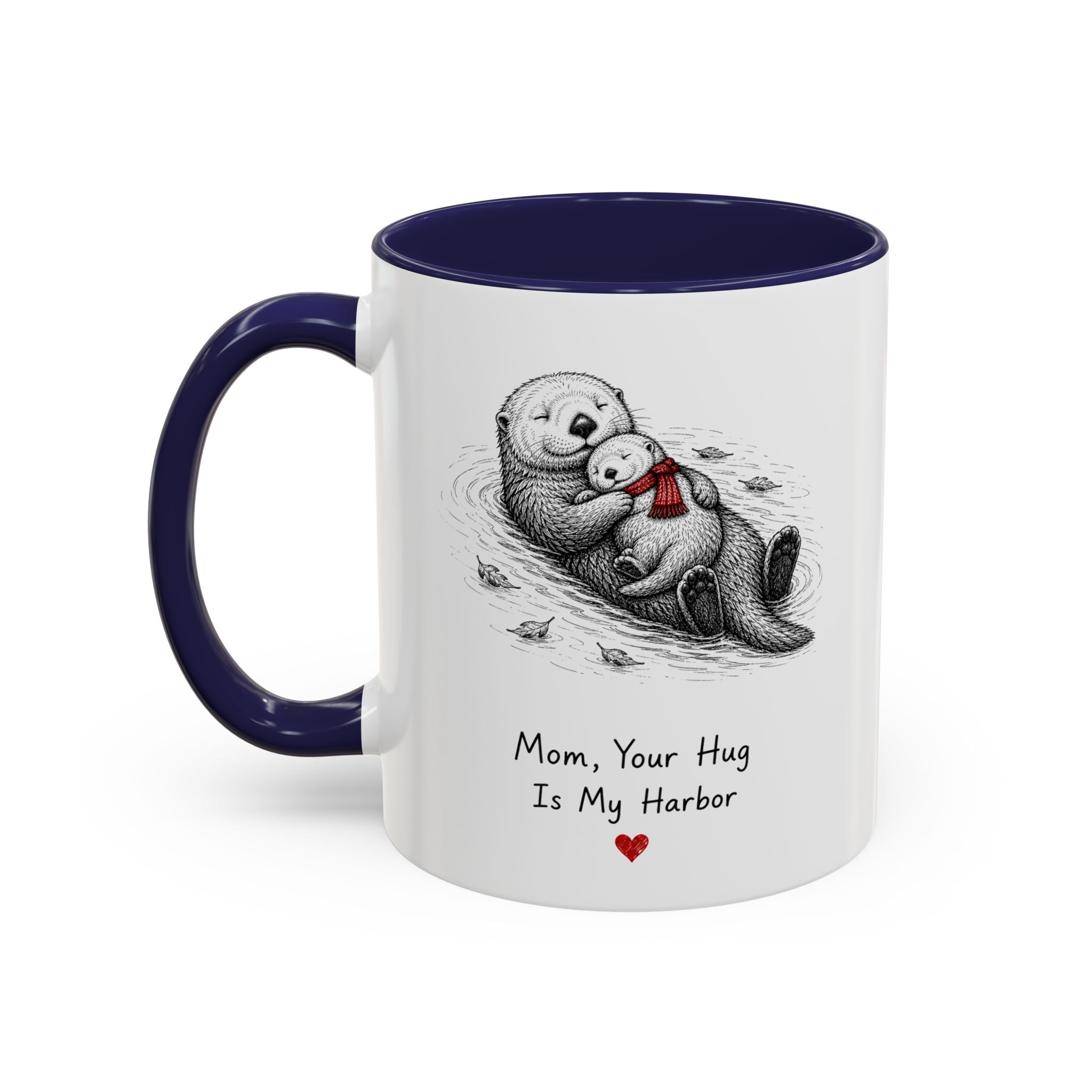 Otter Mom Coffee Mug | Safe Harbor Hug | Mother's Day Gift