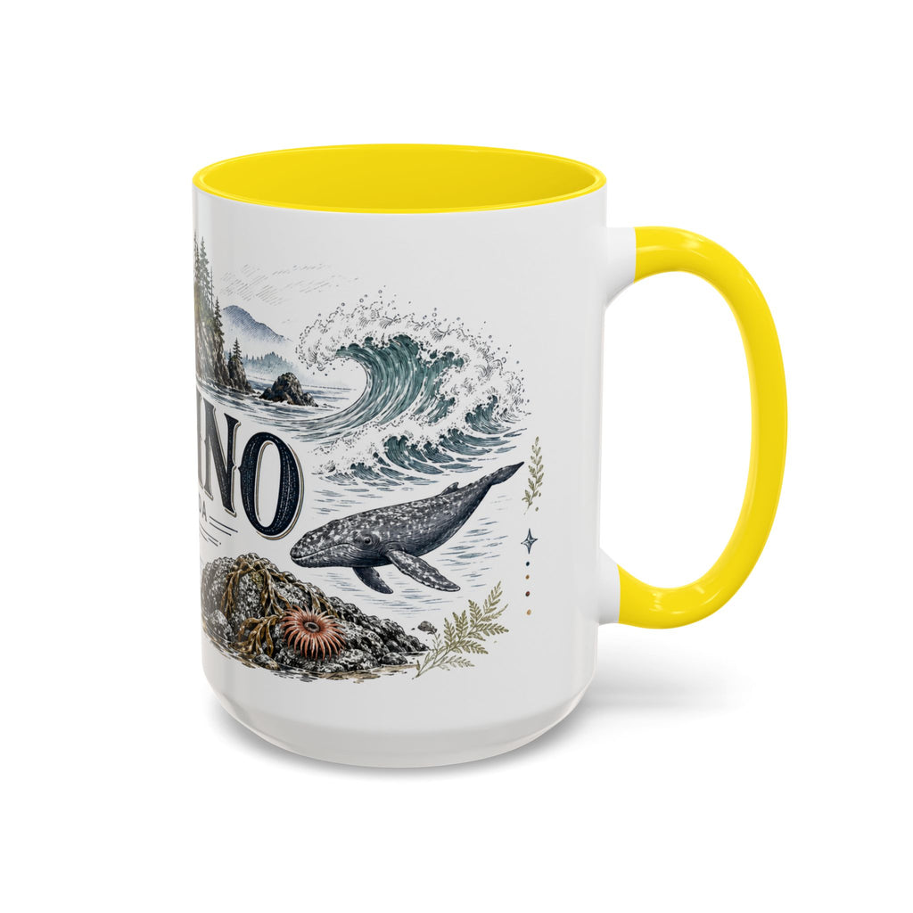 Tofino Mug, Canada Travel Souvenir, Bucket List Gift, Accent Ceramic Coffee Mug 11oz 15oz