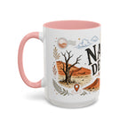 Namib Desert Coffee Mug | Travel Destination Souvenir Gift | Accent Color Ceramic 11oz 15oz