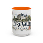 Loire Valley Mug, France Travel Souvenir, Bucket List Gift, Accent Ceramic Coffee Mug 11oz 15oz