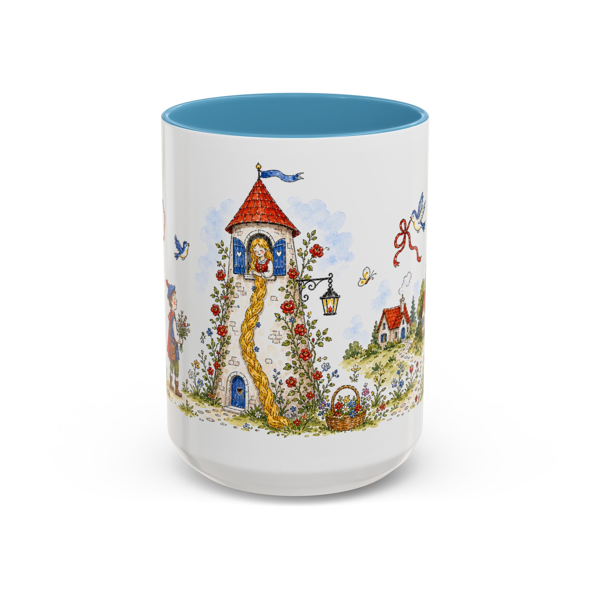 Rapunzel Mug | Tower Storybook Fairy Tale Accent Coffee Mug | EveryLegend