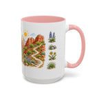 Zion National Park Mug | US Travel Souvenir Accent Coffee Mug | 11oz 15oz Ceramic Cup
