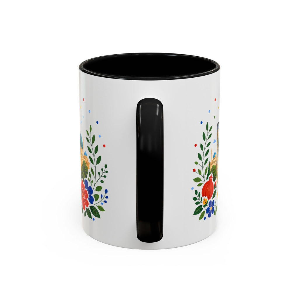 Uzbekistan Coffee Mug | Travel Souvenir Accent Mug | Place Gift Ceramic Cup 11oz 15oz