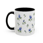 Texas Bluebonnet Mug, State Flower Floral Coffee Cup, 11oz Botanical Gift