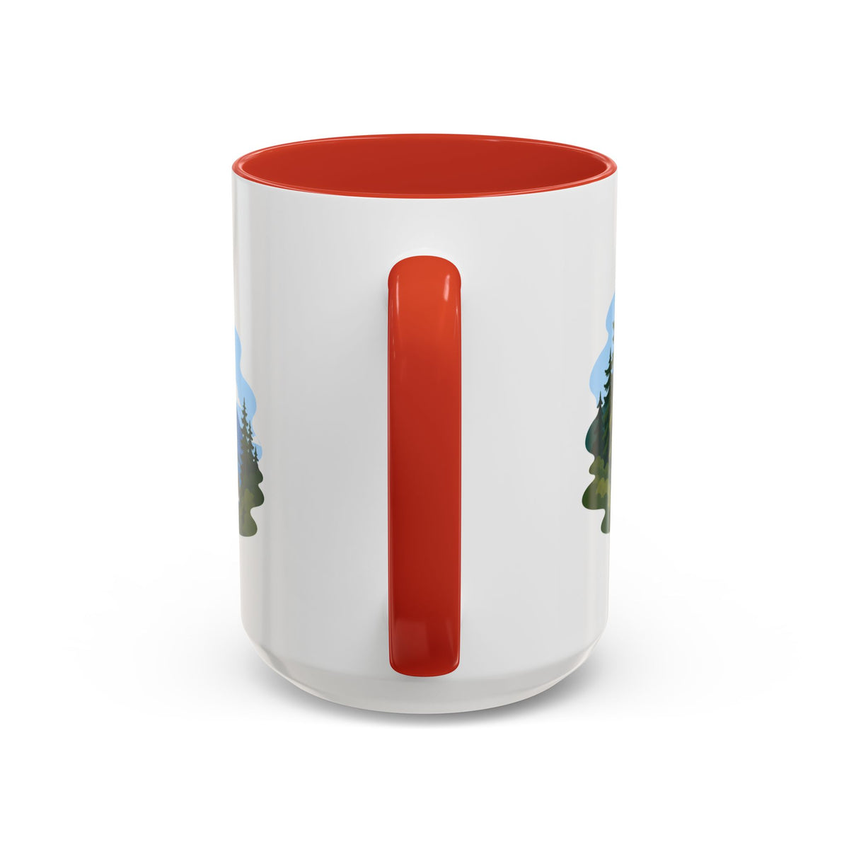 Olympic National Park Coffee Mug | Solid Color Block Park Souvenir | 11oz 15oz Accent Mug