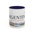 Argentina Home Country Mug | Moving Away Gift | Long Distance Friendship | 11 oz 15 oz Accent Mug
