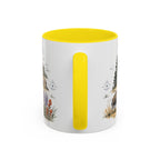 Devils Tower Mug, Wyoming Travel Souvenir, Bucket List Gift, Accent Ceramic Coffee Mug 11oz 15oz