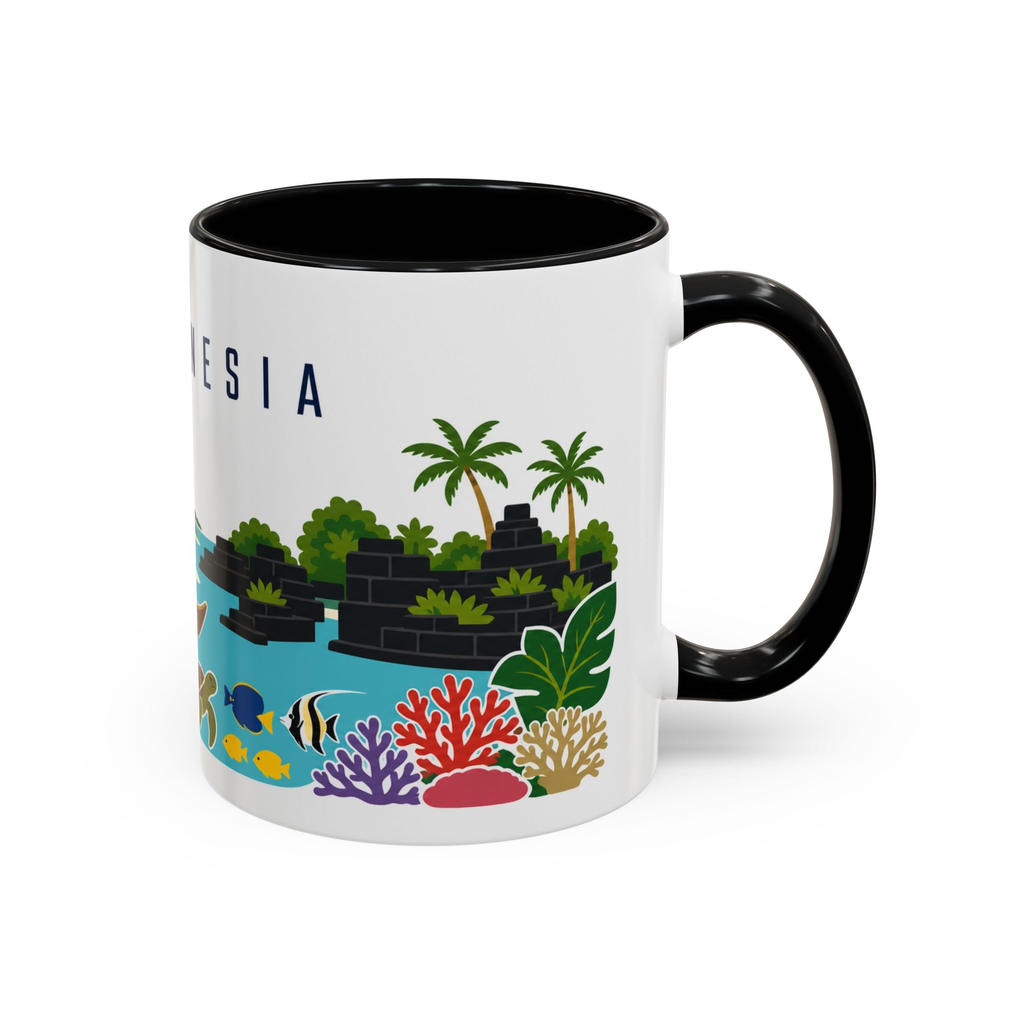 Micronesia Coffee Mug | Travel Souvenir Accent Mug | Country Gift Ceramic Cup 11oz 15oz