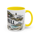 Isle of Mull Mug, Scotland Travel Souvenir, Bucket List Gift, Accent Ceramic Coffee Mug 11oz 15oz