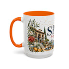 Spain Home Country Mug | Moving Away Gift | Long Distance Friendship | 11 oz 15 oz Accent Mug
