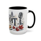 Detroit Coffee Mug | United States Travel Souvenir | Vintage Illustrated City Gift | 11 oz 15 oz Accent Mug