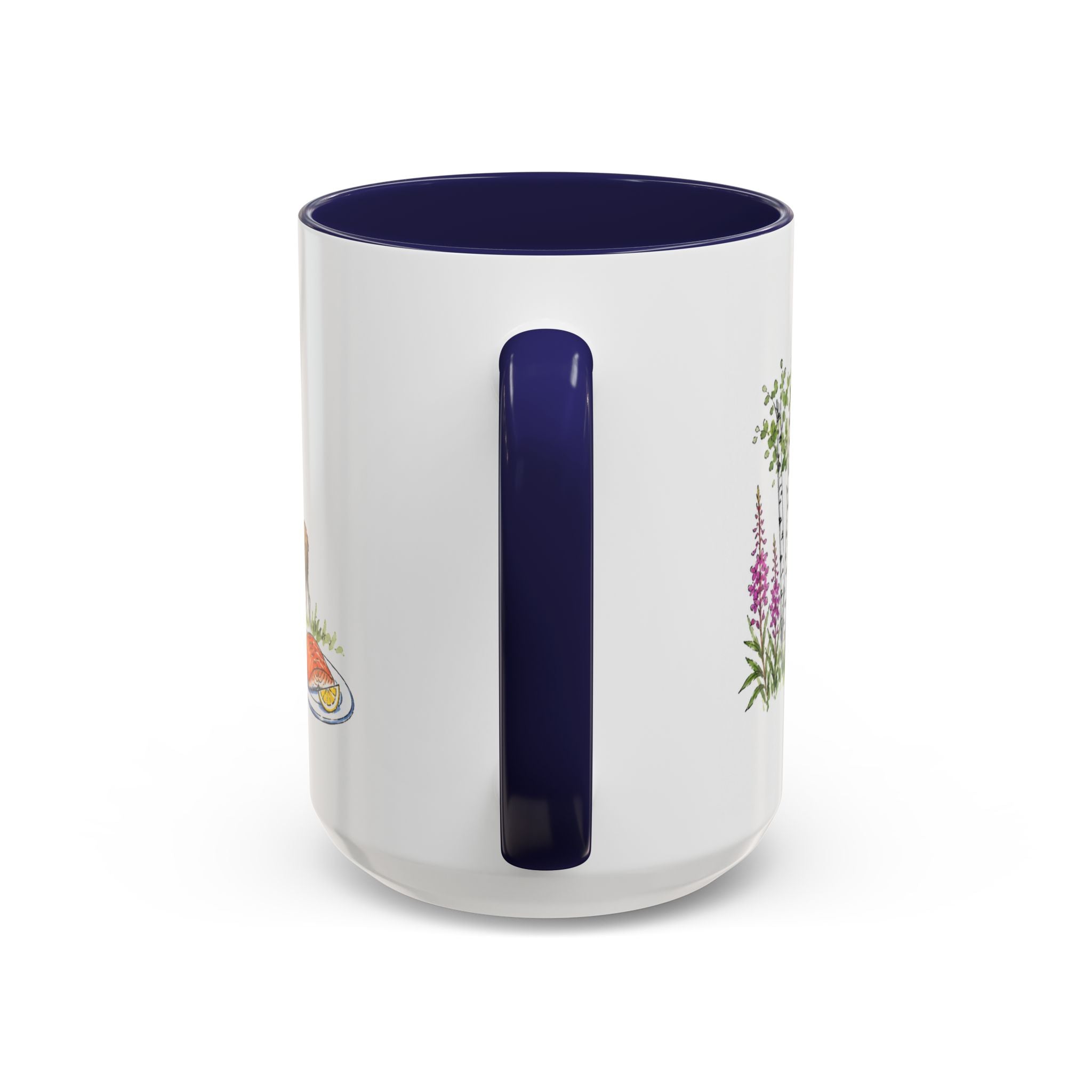 Anchorage Illustrated Travel Mug | City Souvenir Accent Coffee Mug | 11oz 15oz Ceramic Cup