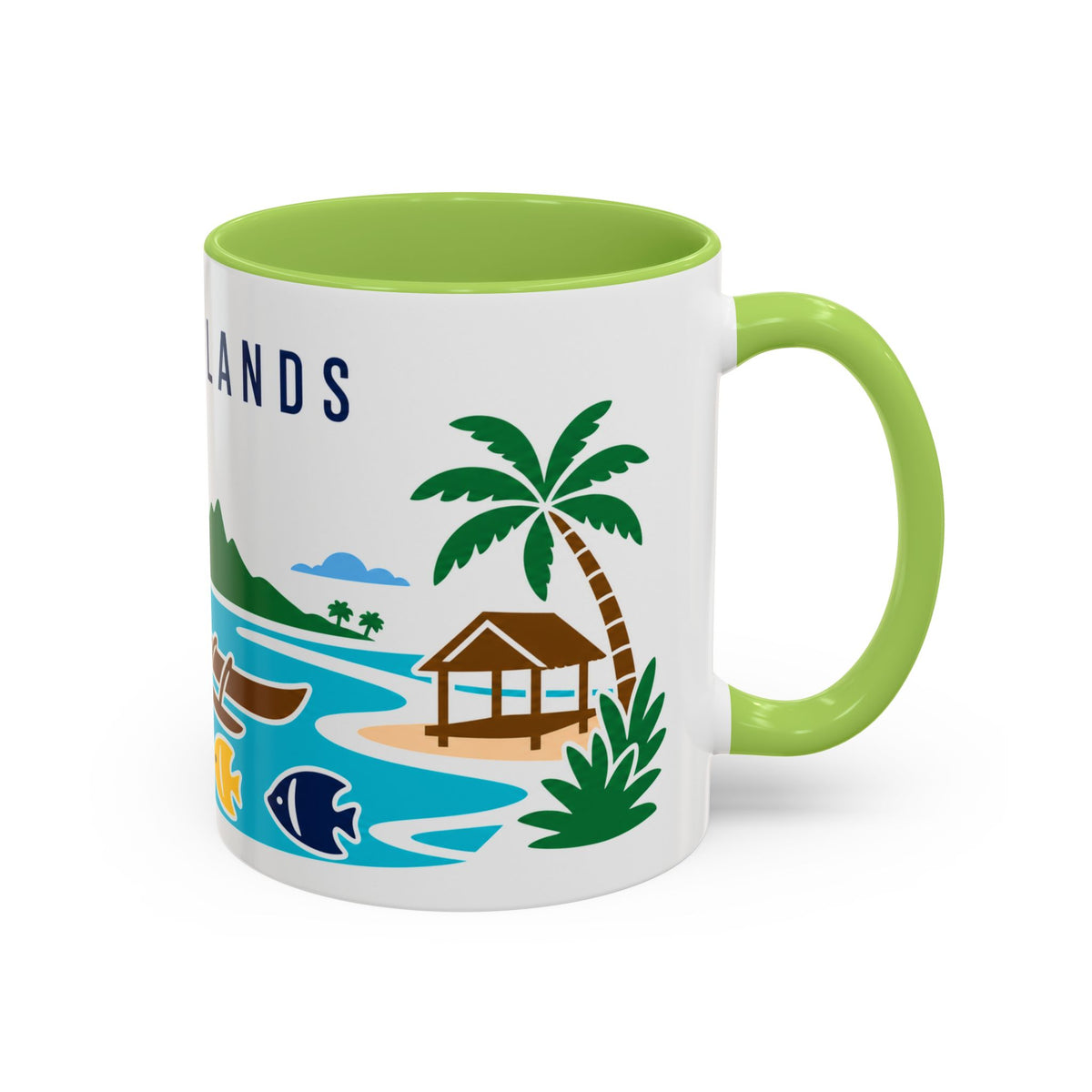 Cook Islands Coffee Mug | Travel Souvenir Accent Mug | Country Gift Ceramic Cup 11oz 15oz