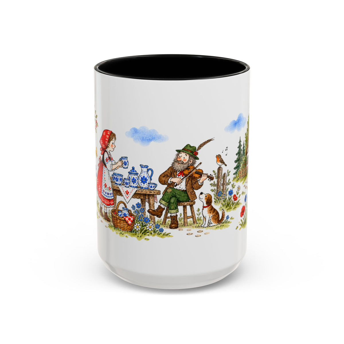 King Thrushbeard Mug | Storybook Fairy Tale Accent Coffee Mug | EveryLegend