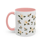 Mississippi Magnolia Mug, State Flower Floral Coffee Cup, 11oz Botanical Gift