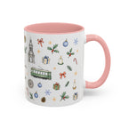Dublin Christmas Mug | Watercolor City Souvenir, Holiday Travel Gift (11oz/15oz)