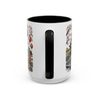 Osaka Coffee Mug | Japan Travel Souvenir | Vintage Illustrated City Gift | 11 oz 15 oz Accent Mug