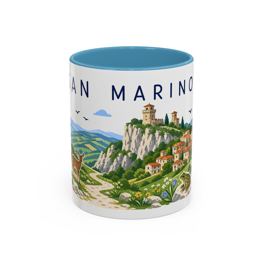San Marino Coffee Mug | Travel Souvenir Accent Mug | Country Gift Ceramic Cup 11oz 15oz