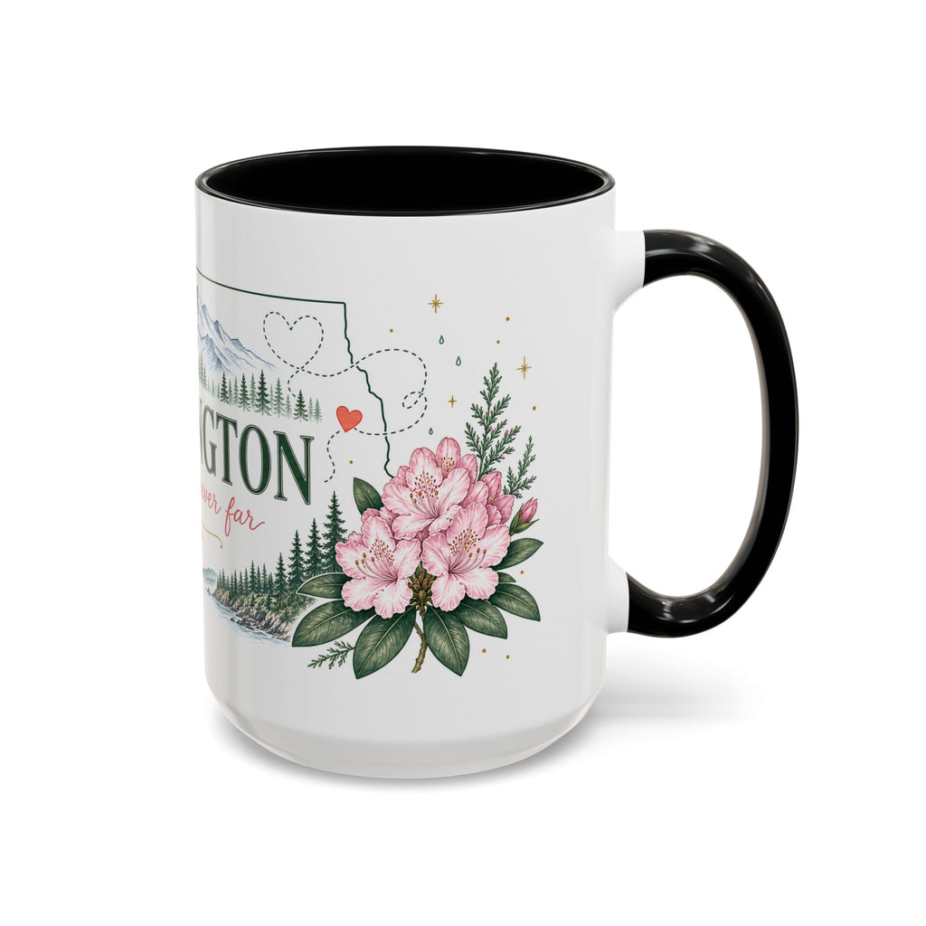 Washington State Map Mug | Moving Away, Homesick, Long Distance Friendship Gift