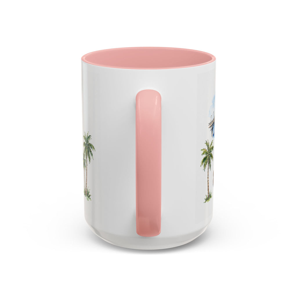 Tampa Illustrated Travel Mug | City Souvenir Accent Coffee Mug | 11oz 15oz Ceramic Cup