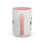 Tampa Illustrated Travel Mug | City Souvenir Accent Coffee Mug | 11oz 15oz Ceramic Cup